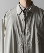 画像をギャラリービューアに読み込む, ssstein(シュタイン)のOVERSIZED LAYERED SHIRT - GREYの公式通販サイトsession福岡セレクトショップ

