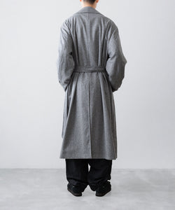 ssstein / シュタイン】OVERSIZED DOUBLE BREASTED COAT - GREY | 公式