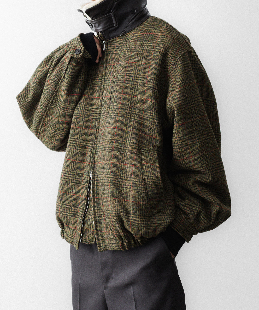 ssstein(シュタイン)のDETACHABLE COLLAR BRITISH TWEED JACKET - TWEED CHECKの公式通販サイトsession福岡セレクトショップ