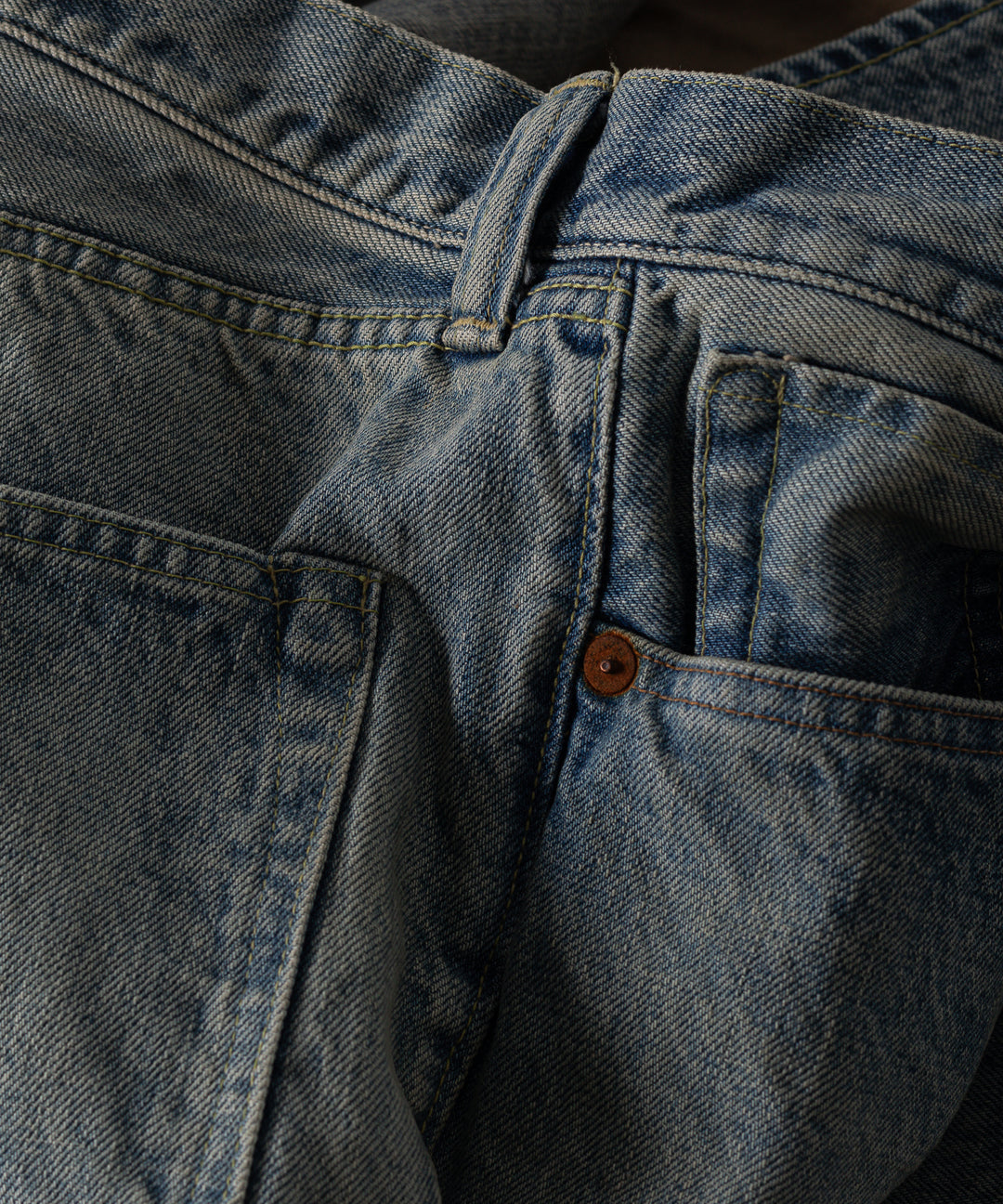 【INTÉRIM】インテリムの大戦モデルジーンズ VINTAGE WWII 1943 HEAVY KIBATA SHUTTLE DENIM JEANS - V.NAVY 公式通販サイトsession福岡セレクトショップ