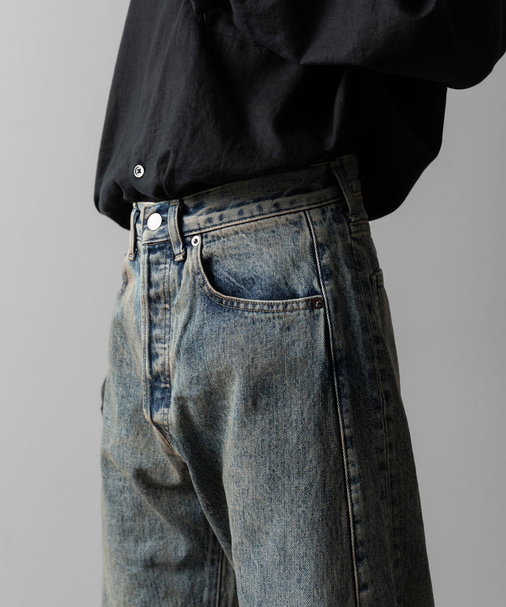 ssstein(シュタイン)のDEFORMED FLARE VINTAGE DENIM JEANS - INDIGOの公式通販サイトsession福岡セレクトショップ

