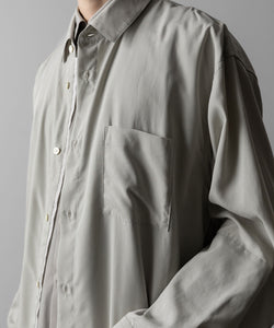 ssstein(シュタイン)のOVERSIZED LAYERED SHIRT - GREYの公式通販サイトsession福岡セレクトショップ
