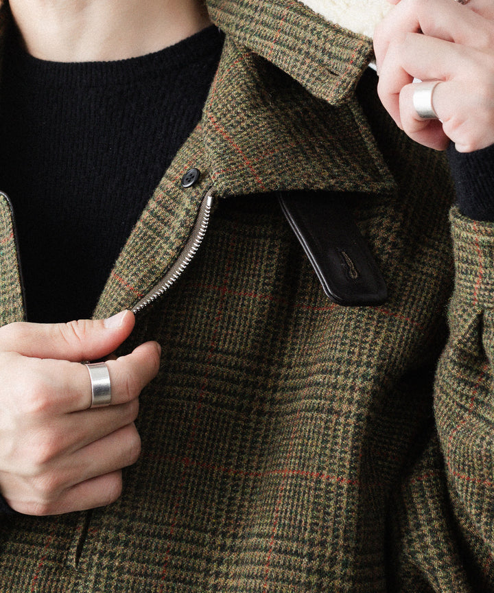 ssstein(シュタイン)のDETACHABLE COLLAR BRITISH TWEED JACKET - TWEED CHECKの公式通販サイトsession福岡セレクトショップ