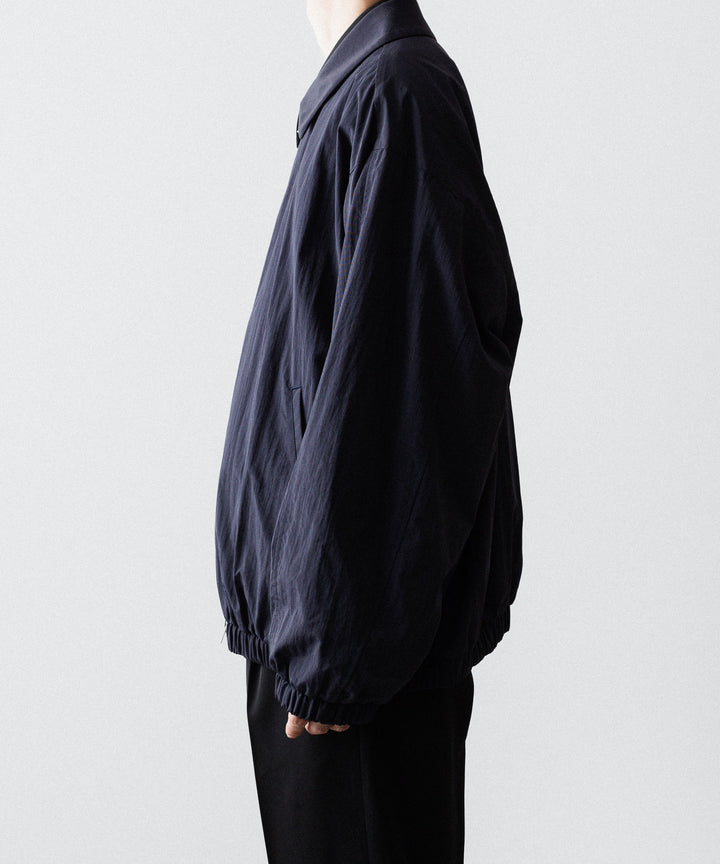 ssstein(シュタイン)のRECYCLED NYLON OVERSIZED ZIP JACKET -  DARK NAVYの公式通販サイトsession福岡セレクトショップ