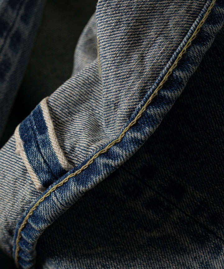 【INTÉRIM】インテリムの大戦モデルジーンズ VINTAGE WWII 1943 HEAVY KIBATA SHUTTLE DENIM JEANS - V.NAVY 公式通販サイトsession福岡セレクトショップ