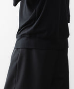画像をギャラリービューアに読み込む, WWW - WRAPINKNOT wool wearのS/S BLOUSING TOPSのBLACK 公式通販サイトsession福岡セレクトショップ
