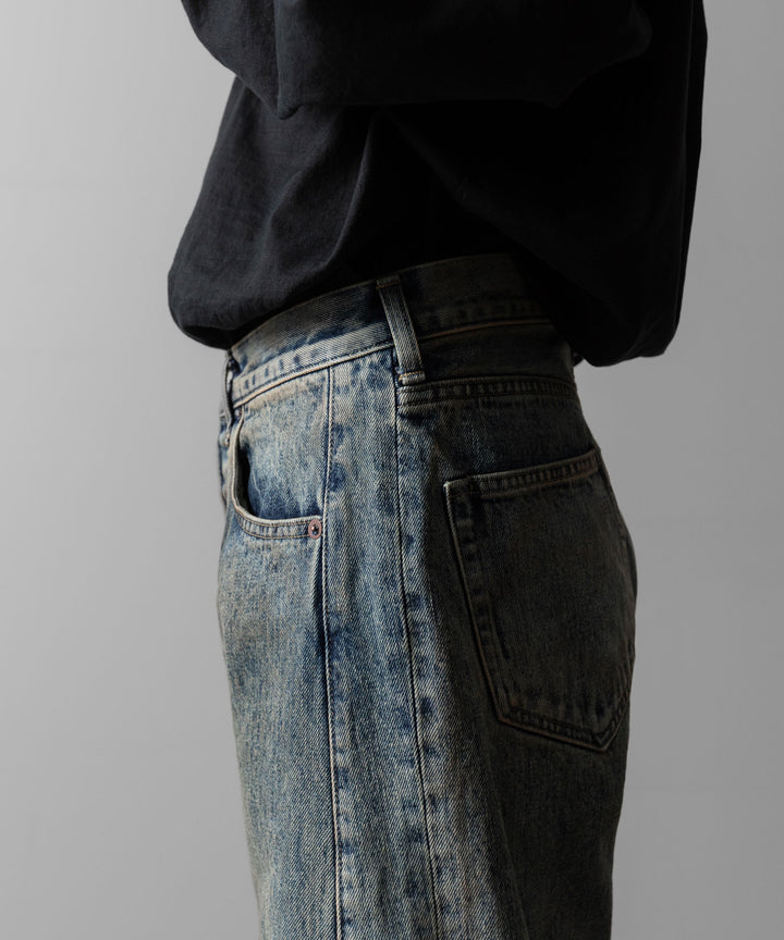 ssstein(シュタイン)のDEFORMED FLARE VINTAGE DENIM JEANS - INDIGOの公式通販サイトsession福岡セレクトショップ
