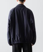 画像をギャラリービューアに読み込む, ssstein(シュタイン)のRECYCLED NYLON OVERSIZED ZIP JACKET -  DARK NAVYの公式通販サイトsession福岡セレクトショップ
