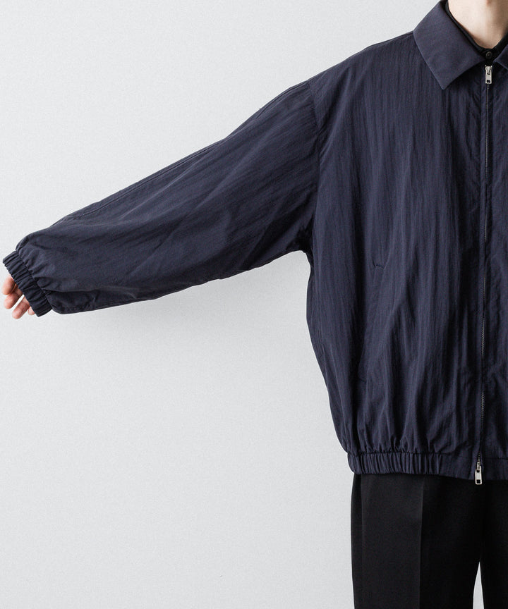 ssstein(シュタイン)のRECYCLED NYLON OVERSIZED ZIP JACKET -  DARK NAVYの公式通販サイトsession福岡セレクトショップ