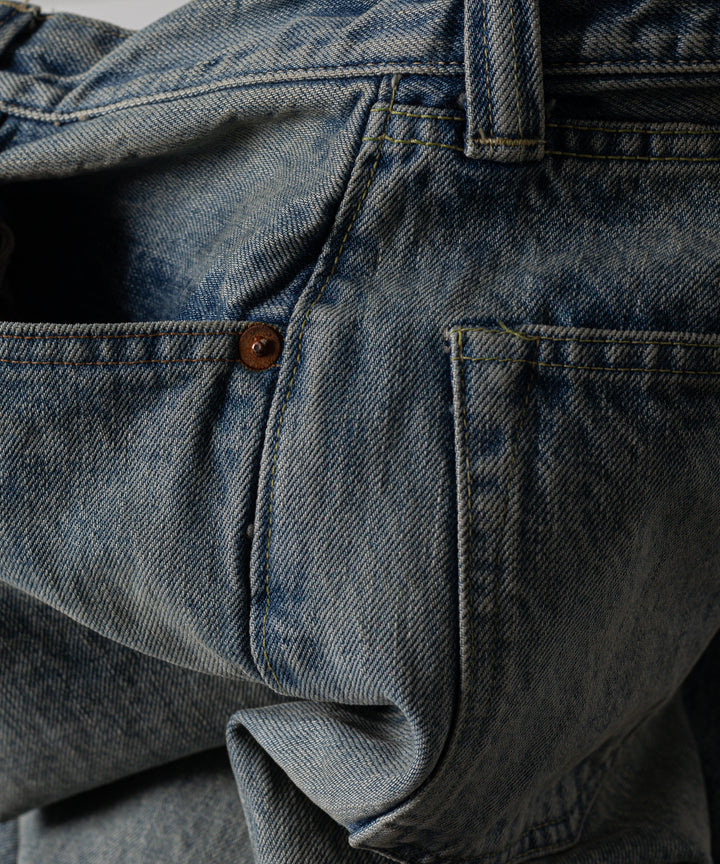 【INTÉRIM】インテリムの大戦モデルジーンズ VINTAGE WWII 1943 HEAVY KIBATA SHUTTLE DENIM JEANS - V.NAVY 公式通販サイトsession福岡セレクトショップ