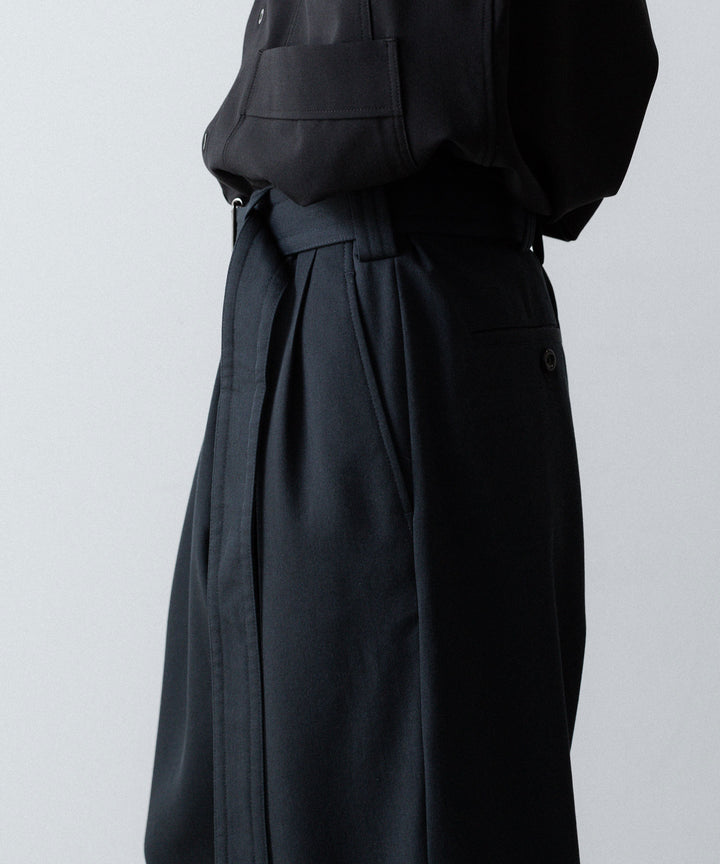UJOH - ウジョーのTAB BELT PNTのGRAYISH NAVY公式通販サイトsession福岡セレクトショップ