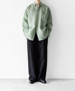 画像をギャラリービューアに読み込む, INTÉRIM インテリムのRAMIE SHEER LAWN HYPER BIG L/S REGULAR COLLAR SHIRTのMINT 公式通販サイトsession福岡セレクトショップ
