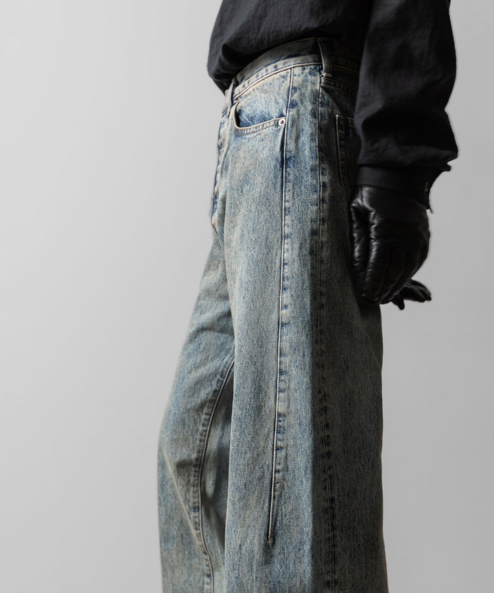 ssstein(シュタイン)のDEFORMED FLARE VINTAGE DENIM JEANS - INDIGOの公式通販サイトsession福岡セレクトショップ

