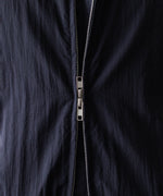 画像をギャラリービューアに読み込む, ssstein(シュタイン)のRECYCLED NYLON OVERSIZED ZIP JACKET -  DARK NAVYの公式通販サイトsession福岡セレクトショップ
