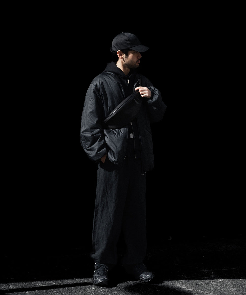 ssstein×UMBRO(シュタイン×アンブロ)のLINEN/NYLON TRACK JACKET - BLACKの公式通販サイトsession福岡セレクトショップ