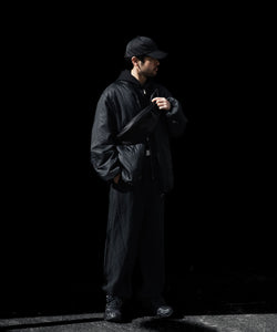 ssstein × UMBRO】LINEN/NYLON TRACK TROUSERS - BLACK | 公式通販