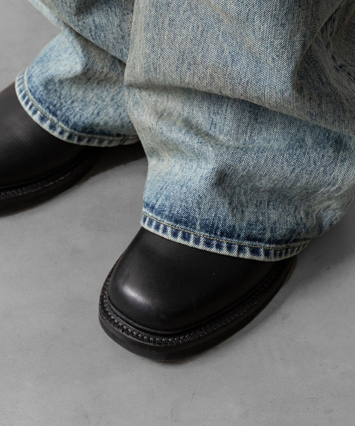 ssstein(シュタイン)のDEFORMED FLARE VINTAGE DENIM JEANS - INDIGOの公式通販サイトsession福岡セレクトショップ
