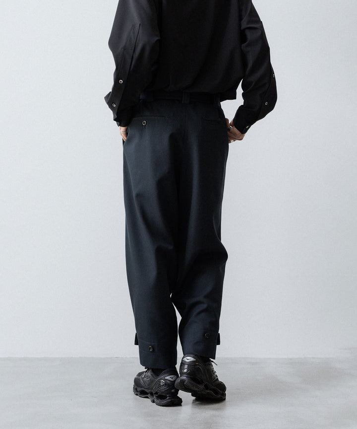 UJOH - ウジョーのTAB BELT PNTのGRAYISH NAVY公式通販サイトsession福岡セレクトショップ
