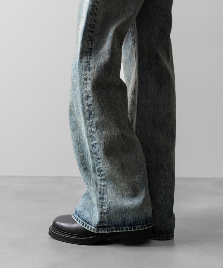 ssstein(シュタイン)のDEFORMED FLARE VINTAGE DENIM JEANS - INDIGOの公式通販サイトsession福岡セレクトショップ
