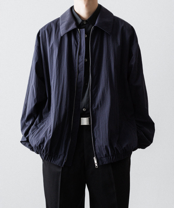 ssstein(シュタイン)のRECYCLED NYLON OVERSIZED ZIP JACKET -  DARK NAVYの公式通販サイトsession福岡セレクトショップ