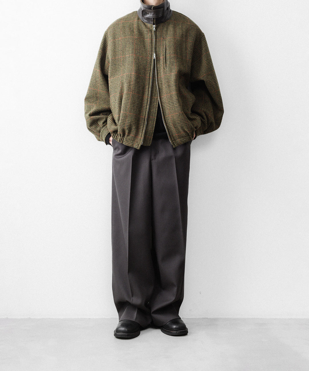 ssstein(シュタイン)のDETACHABLE COLLAR BRITISH TWEED JACKET - TWEED CHECKの公式通販サイトsession福岡セレクトショップ