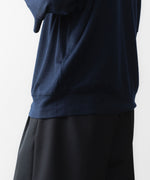 画像をギャラリービューアに読み込む, WWW - WRAPINKNOT wool wearのS/S BLOUSING TOPSのNAVY 公式通販サイトsession福岡セレクトショップ
