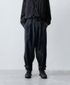 【UJOH】TAB BELT PNT - GRAYISH NAVY