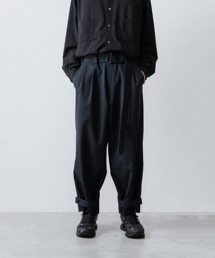 UJOH - ウジョーのTAB BELT PNTのGRAYISH NAVY公式通販サイトsession福岡セレクトショップ