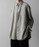 画像をギャラリービューアに読み込む, ssstein(シュタイン)のOVERSIZED LAYERED SHIRT - GREYの公式通販サイトsession福岡セレクトショップ

