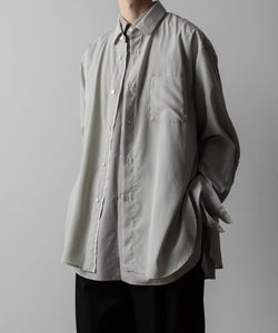 ssstein(シュタイン)のOVERSIZED LAYERED SHIRT - GREYの公式通販サイトsession福岡セレクトショップ
