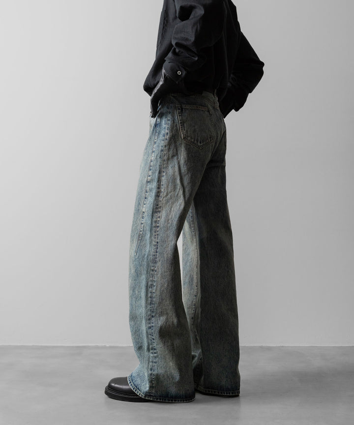 ssstein(シュタイン)のDEFORMED FLARE VINTAGE DENIM JEANS - INDIGOの公式通販サイトsession福岡セレクトショップ
