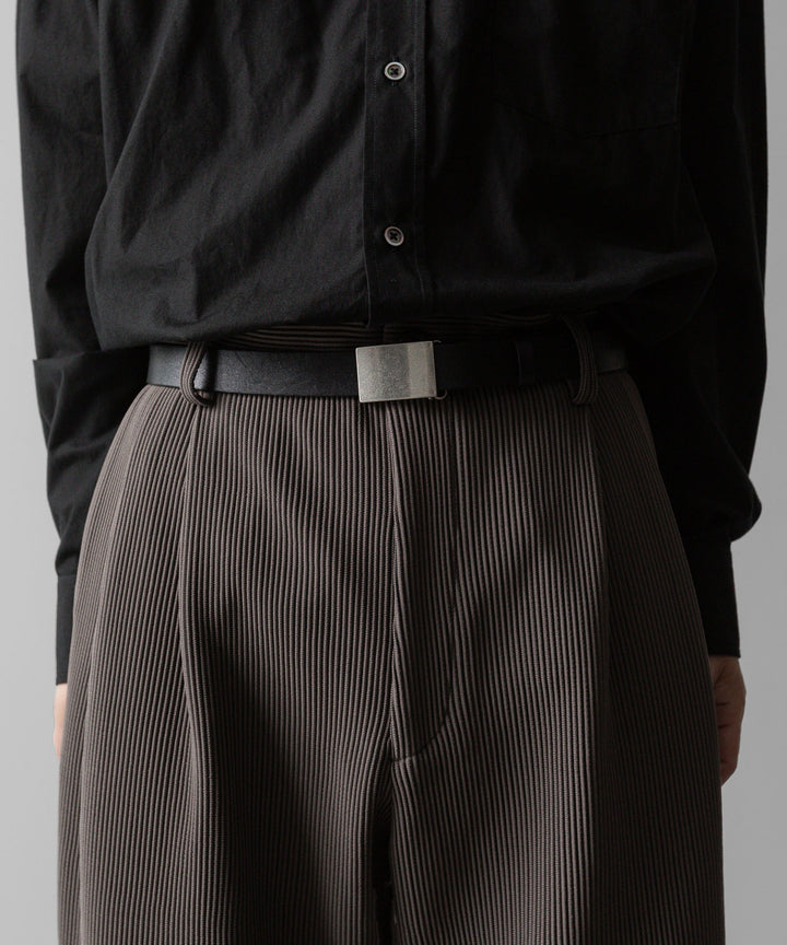 【ssstein】GRADATION PLEATS TWO TUCK TROUSERS - D.GREIGE シュタイン 23SS sessionセッション 福岡セレクトショップ 公式通販サイト