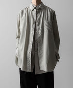 画像をギャラリービューアに読み込む, ssstein(シュタイン)のOVERSIZED LAYERED SHIRT - GREYの公式通販サイトsession福岡セレクトショップ

