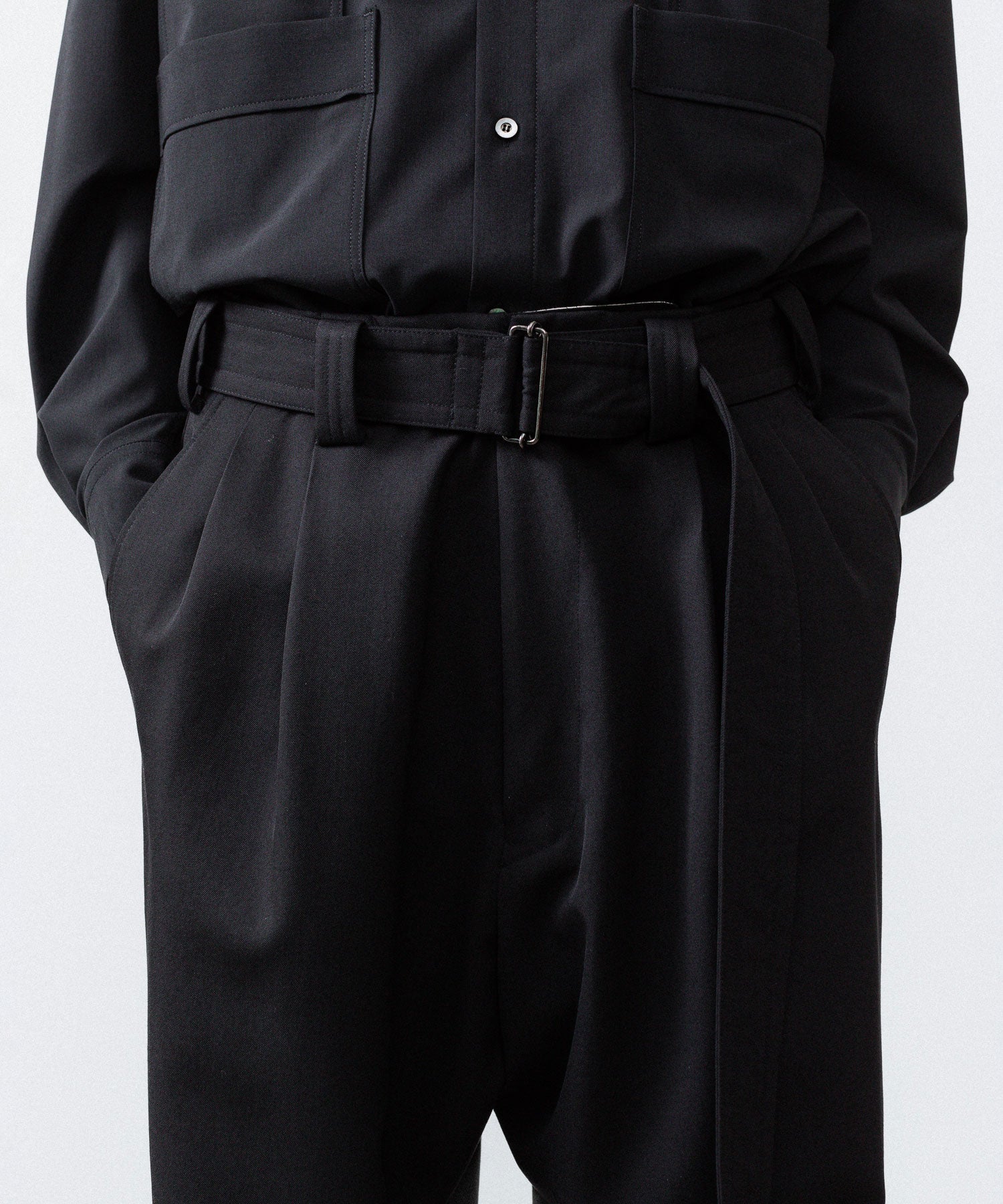 UJOH - ウジョーのTAB BELT PNTのBLACK公式通販サイトsession福岡セレクトショップ