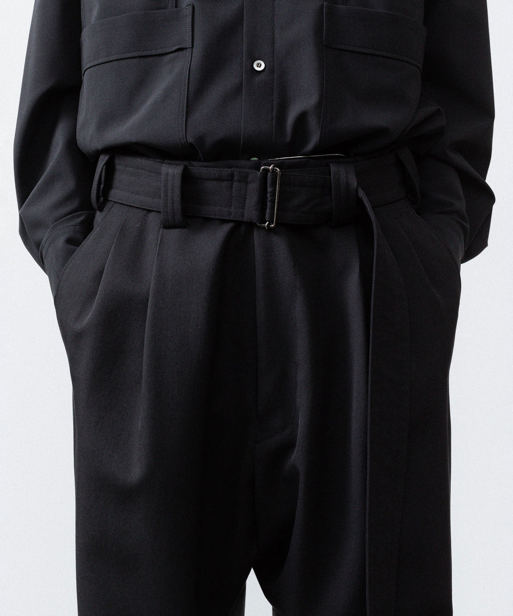 UJOH - ウジョーのTAB BELT PNTのBLACK公式通販サイトsession福岡セレクトショップ