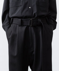 UJOH】TAB BELT PNT - BLACK | 公式通販サイト session(セッション)