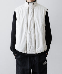 UJOH】W ZIP VEST - IVORY | 公式通販サイト session(セッション)