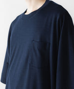 画像をギャラリービューアに読み込む, 【 WWW 】S/S OVERSIZED POCKET T-SHIRT - NAVY
