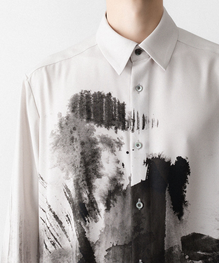 UJOH ウジョーのREGULAR COLLAR SHIRTのGREIGE 公式通販サイトsession福岡セレクトショップ