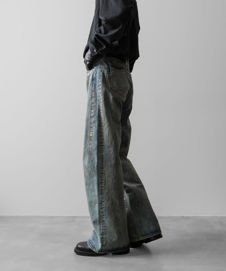ssstein(シュタイン)のDEFORMED FLARE VINTAGE DENIM JEANS - INDIGOの公式通販サイトsession福岡セレクトショップ
