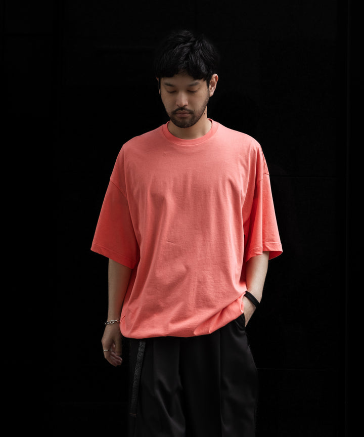 【KANEMASA PHIL.】カネマサフィルのEXCLUSIVE - 36G HIGH TWIST BALLOON TEE - SALMONPINKの公式通販サイトsession福岡セレクトショップ