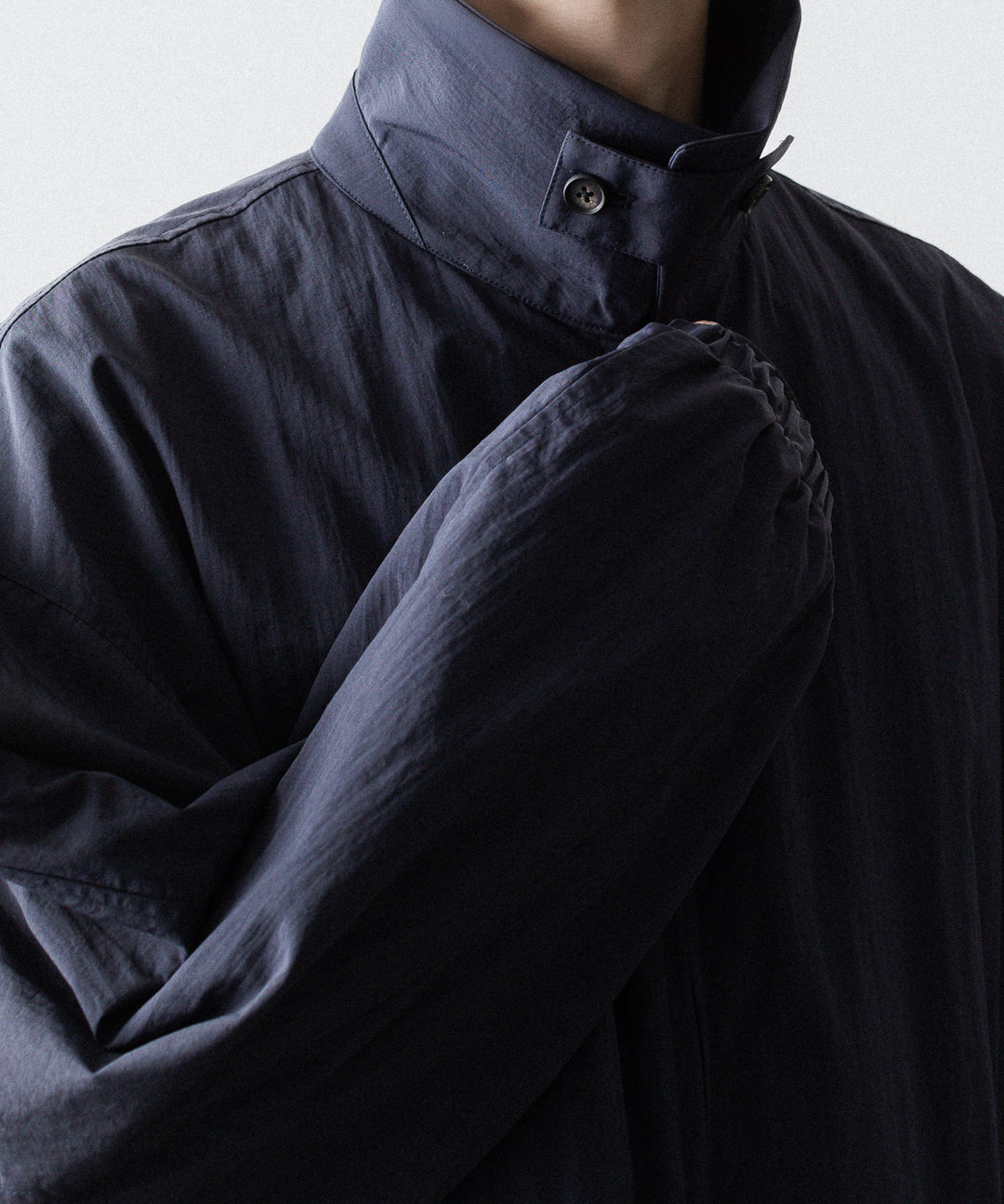 ssstein(シュタイン)のRECYCLED NYLON OVERSIZED ZIP JACKET -  DARK NAVYの公式通販サイトsession福岡セレクトショップ