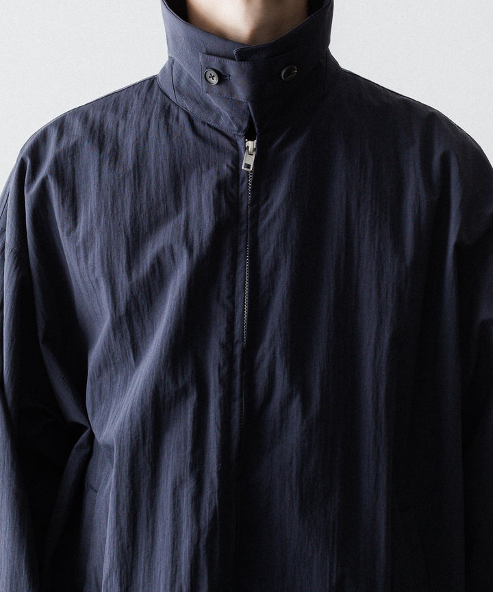 ssstein(シュタイン)のRECYCLED NYLON OVERSIZED ZIP JACKET -  DARK NAVYの公式通販サイトsession福岡セレクトショップ