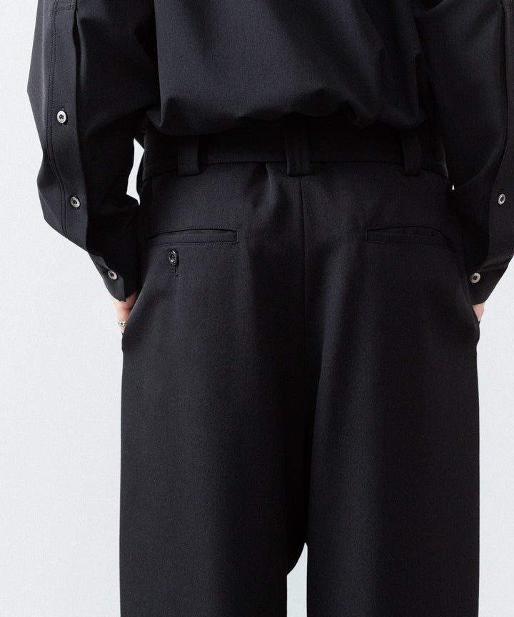 UJOH - ウジョーのTAB BELT PNTのBLACK公式通販サイトsession福岡セレクトショップ