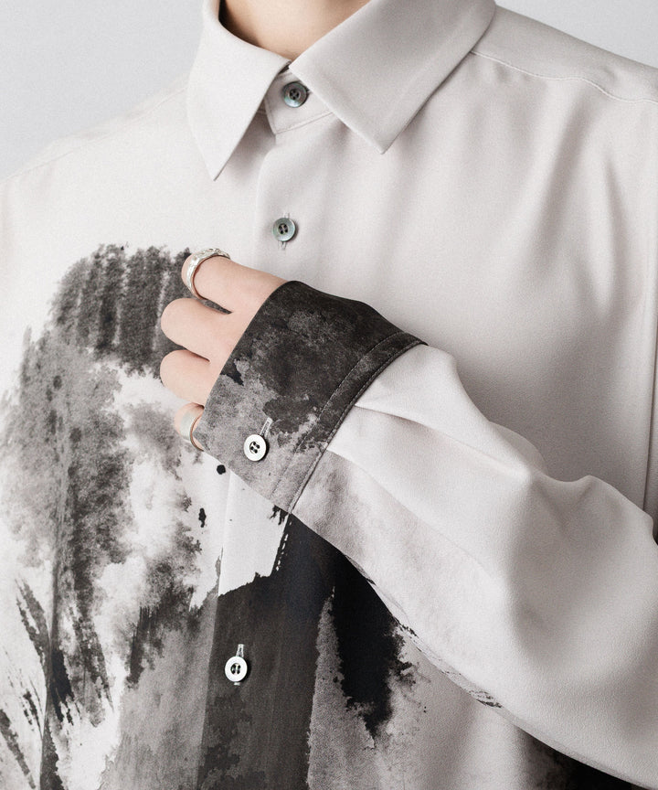 UJOH ウジョーのREGULAR COLLAR SHIRTのGREIGE 公式通販サイトsession福岡セレクトショップ
