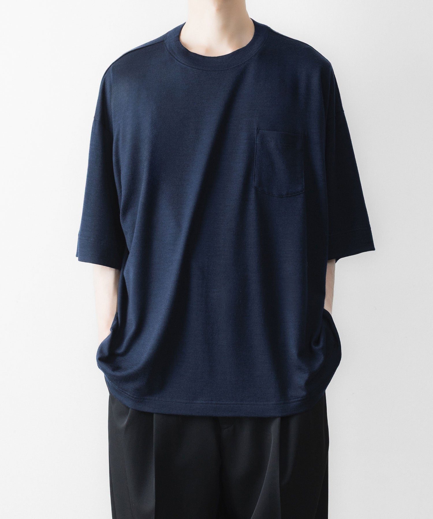 ssstein / シュタイン】S/S OVERSIZED POCKET T-SHIRT - BLACK | 公式