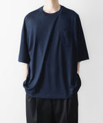 画像をギャラリービューアに読み込む, 【 WWW 】S/S OVERSIZED POCKET T-SHIRT - NAVY

