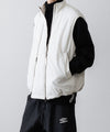 【UJOH】W ZIP VEST - IVORY