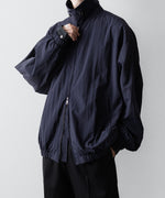 画像をギャラリービューアに読み込む, ssstein(シュタイン)のRECYCLED NYLON OVERSIZED ZIP JACKET -  DARK NAVYの公式通販サイトsession福岡セレクトショップ
