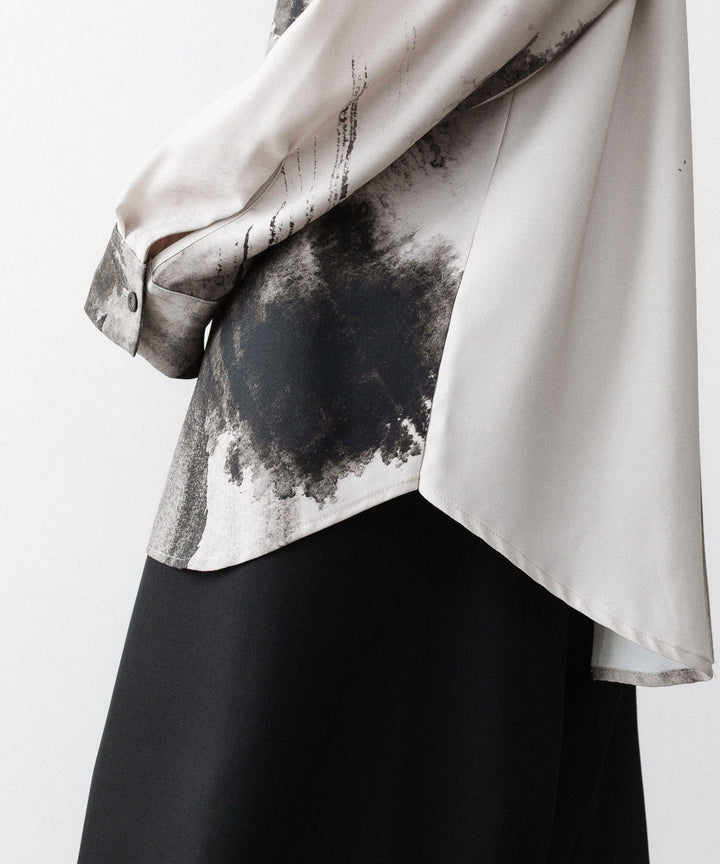 UJOH ウジョーのREGULAR COLLAR SHIRTのGREIGE 公式通販サイトsession福岡セレクトショップ